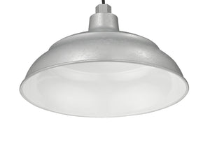 ECO-RLM Shade 14in. Integrated LED Warehouse Shade - Painted Galvanized - 11W - 3000K