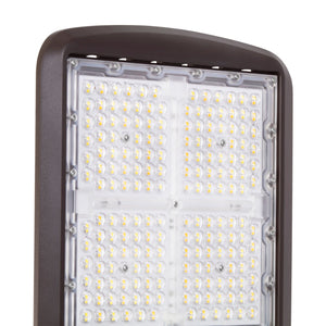 LED Shoe Box 300W/240W/200W LED Area Light With Direct Mount - 3K/4K/5K CCT - 100-277VAC