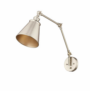 Wall Sconces Evonne Swivel Arm Wall Sconce - Modern Gold - 1.18in Extension - E26