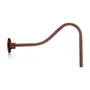 ECO-RLM Arms 23'' Copper Gooseneck Arm With Arm Height of 14''