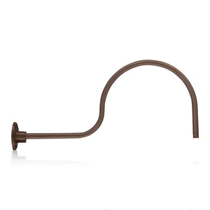 ECO-RLM Arms 30'' Architectural Bronze Gooseneck Arm With Arm Height of 13''