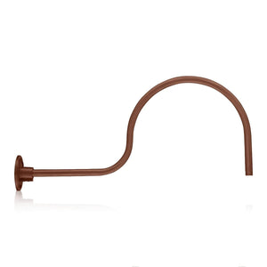 ECO-RLM Arms 30'' Copper Gooseneck Arm With Arm Height of 13''