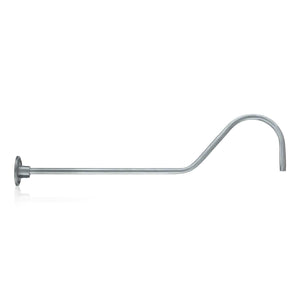 ECO-RLM Arms 41'' Galvanized Gooseneck Arm With Arm Height of 9''