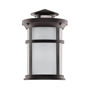 LED Wall Lamps 11.5W Outdoor LED Wall Lantern - Oil Rubbed Bronze - Frosted Glass Lens - 4000K Natural White