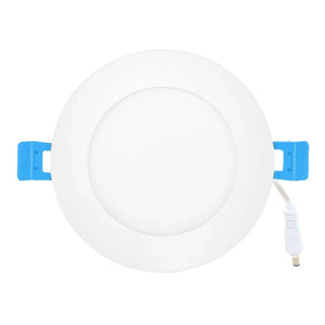 LED Downlights 12W 6in. Recessed Dimmable Round Slim LED Downlight - 120 Degree Beam - 120V - CRI>80 - Junction Box - 900 Lm - 4000K