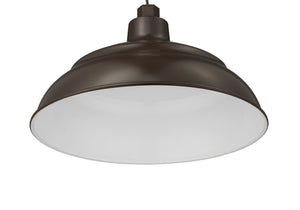 ECO-RLM Shade 14in. Integrated LED Warehouse Shade - Architectural Bronze - 11W - 3000K