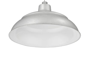 ECO-RLM Shade 17in. Integrated LED Warehouse Shade - Painted Galvanized - 11W - 3000K