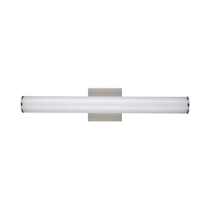 Vanity Fixtures LED 24W Brushed Nickel Indoor Dimmable LED Bathroom Light - 5-CCT - 150 Degree Beam - 120V - Direct Wiring - 1700 Lm