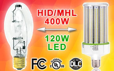 400w hid to led