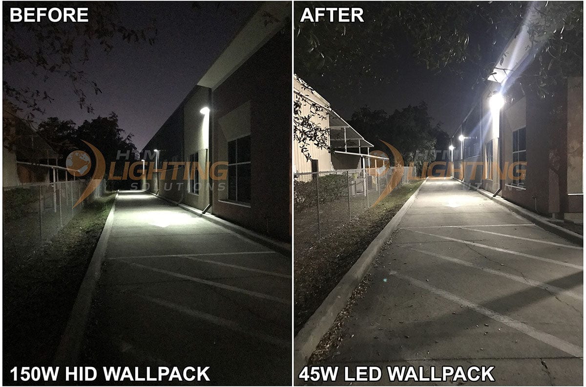 150W HPS Wall Pack LED Replacement