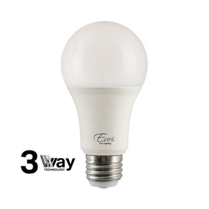 LED Light Bulbs 4W / 8W / 12W Wattage Selectable A19 Non-Dimmable LED Bulb - 210 Degree Beam - E26 Medium Base - 500 Lm / 1000 Lm / 1500 Lm