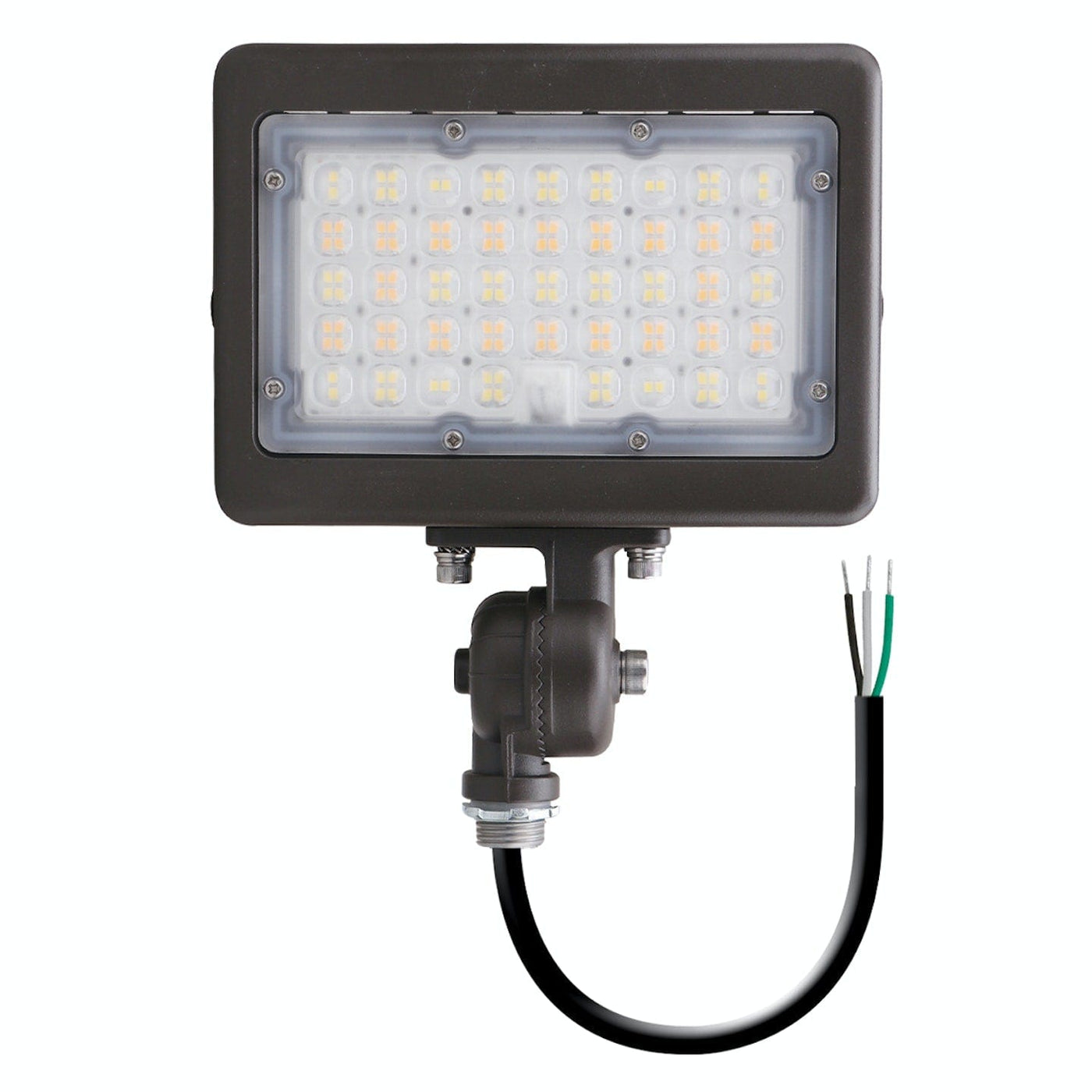 50W/35W Mini LED Area Flood Light - 30K/40K/50K - 1/2'' NPT Thread - 1