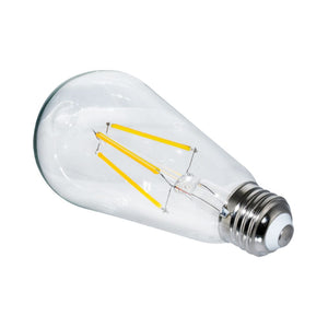 Vintage LED Bulbs 7W ST19 Dimmable Vintage LED Bulbs - 320 Degree Beam - E26 Medium Base - 800 Lm - 3000K