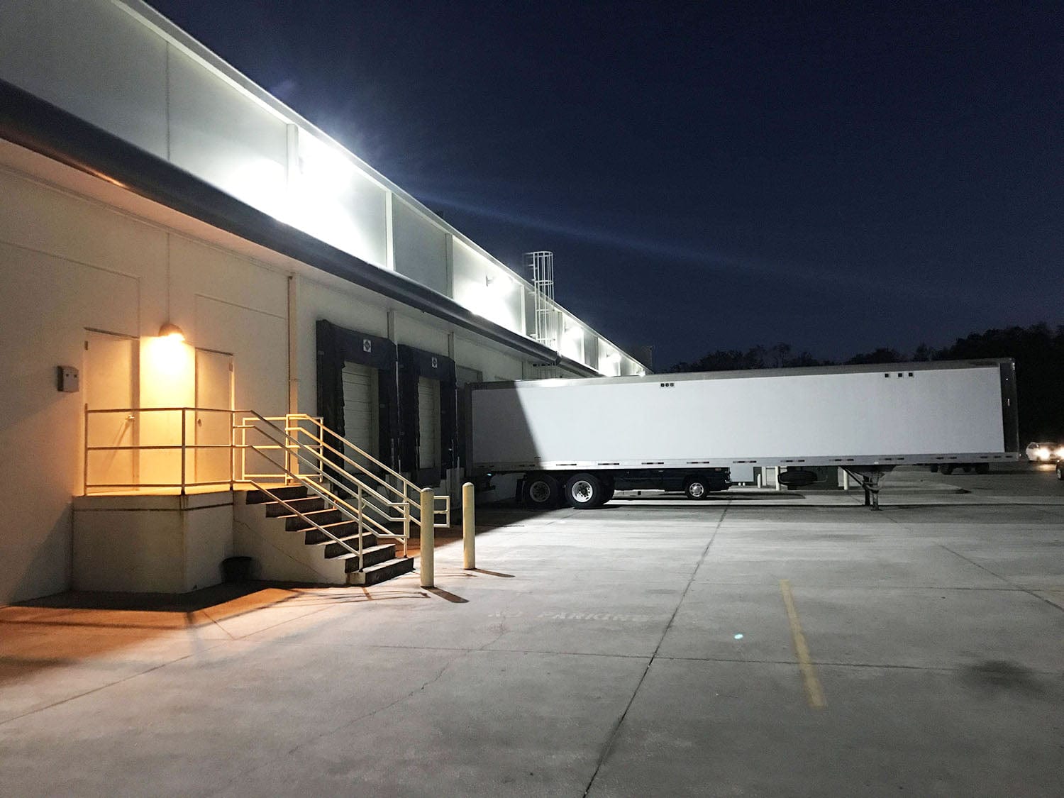 120W LED Retrofit Kit Solutions For 400W Metal Halide Fixture Replacement in Loading Docks