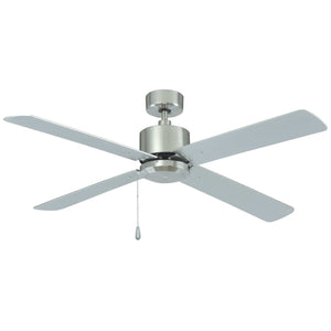 Ceiling Fan Aldea 4-Blade Indoor Ceiling Fan - Brushed Nickel Finish - Brushed Nickel Blade - 52in. Sweep