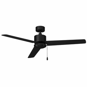 Ceiling Fan Aldea II 3-Blade Indoor Ceiling Fan - Matte Black Finish - Matte Black Blade - 52in. Sweep