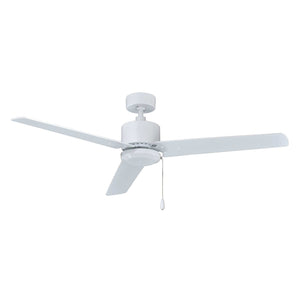 Ceiling Fan Aldea II 3-Blade Indoor Ceiling Fan - White Finish - White Blade - 52in. Sweep