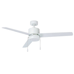 Ceiling Fan Aldea II 3-Blade Indoor Ceiling Fan - White Finish - White Blade - 52in. Sweep - 16W Integrated LED Module