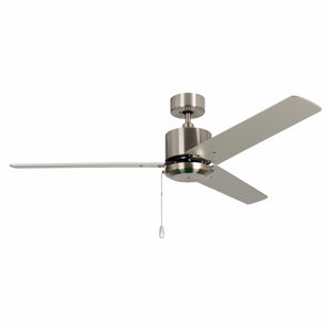 Ceiling Fan Aldea III 3-Blade Indoor Ceiling Fan - Brushed Nickel Finish - Brushed Nickel Blade - 52in. Sweep