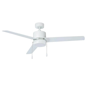 Ceiling Fan Aldea III 3-Blade Indoor Ceiling Fan - White Finish - White Blade - 52in. Sweep - 15W Integrated LED Module