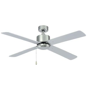 Ceiling Fan Aldea IV 4-Blade Indoor Ceiling Fan - Brushed Nickel Finish - Brushed Nickel Blade - 52in. Sweep