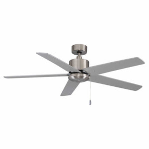 Ceiling Fan Aldea VI 5-Blade Indoor Ceiling Fan - Brushed Nickel Finish - Brushed Nickel Blade - 52in. Sweep