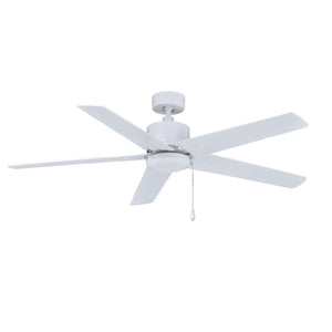 Ceiling Fan Aldea VI 5-Blade Indoor Ceiling Fan - White Finish - White Blade - 52in. Sweep