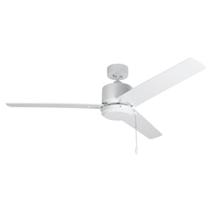 Ceiling Fan Aldea VII 3-Blade Outdoor Ceiling Fan - White Finish - White Blade - 52in. Sweep