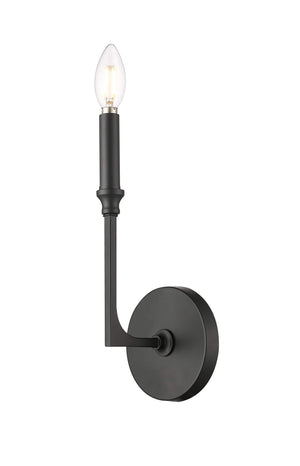 Wall Sconces Azara Wall Sconce - Matte Black -  4.5in. Extension - E12 Candelabra Base