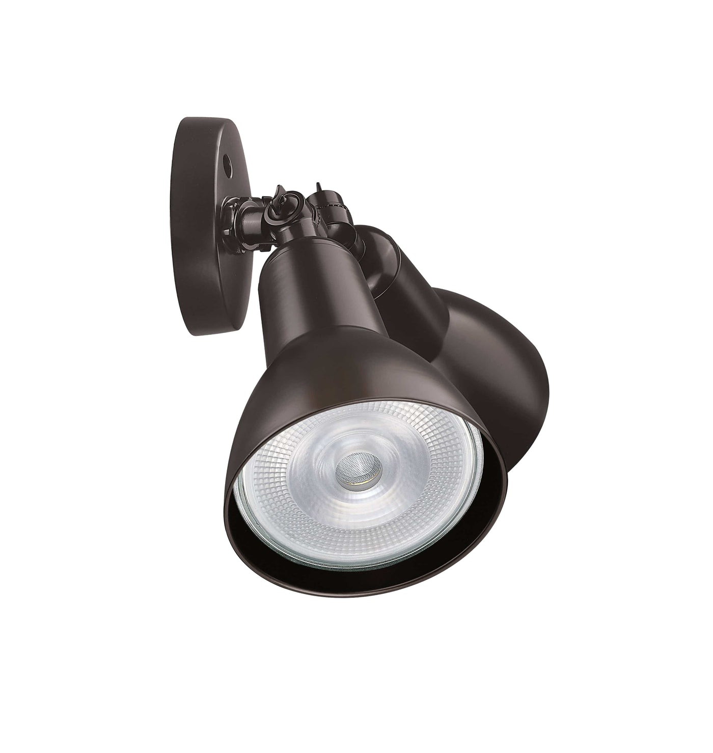 Dual (2-Head) LED Bronze Flood Light for Outdoor Lighting