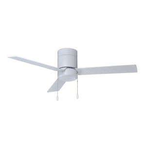 Ceiling Fan Sabio 3-Blade Indoor Ceiling Fan - White Finish - White Blade - 52in. Sweep - 15.5W Integrated LED Module