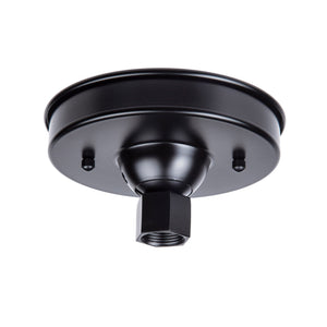 ECO-RLM Accessories Satin Black Canopy Kit (For Ceiling Application) - Will Swivel up to 25 Degrees