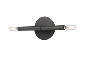 Wall Sconces Skyva Wall Sconce - Matte Black -  3in. Extension - E12 Candelabra Base