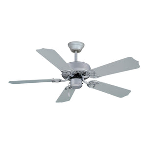 Ceiling Fan Sunset II 5-Blade Outdoor Ceiling Fan - Brushed Pewter Finish - Brushed Pewter Blade - 42in. Sweep