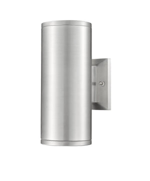 Wall Sconces Vegas Outdoor Wall Sconce - Aluminum - Frosted Glass - 5.87in. Extension - E26 Medium Base