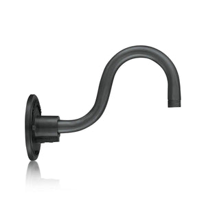 ECO-RLM Arms 10'' Satin Black Gooseneck Arm With Arm Height of 6''