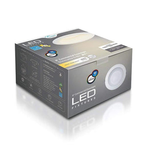 LED Downlights 10W / 15W / 22W Wattage Tunable 6" Recessed Dimmable 3-CCT Tunable Round Slim LED Downlight - 90¡ Beam - 120V-277V - CRI>90 - Wire Connection - 1000lm / 1500lm / 2000lm