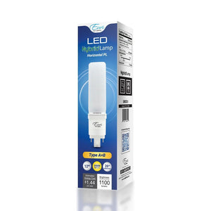 LED Light Bulbs 12W PL Non-Dimmable LED Lamp - 140¡ Horizontal - 120V-277V - G24Q Base - 1100lm
