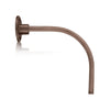 ECO-RLM Arms 13'' Architectural Bronze Vertical Gooseneck Arm With Arm Height of 12''