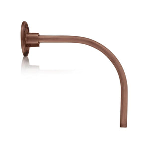 ECO-RLM Arms 13'' Copper Gooseneck Arm With Arm Height of 12''