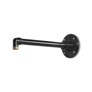 Fovero RLM Arms 13” Satin Black Straight Arm With Arm Height of 2" & Mounting Plate Included