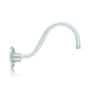 ECO-RLM Arms 14 1/2'' White Gooseneck Arm With Arm Height of 7 1/2''