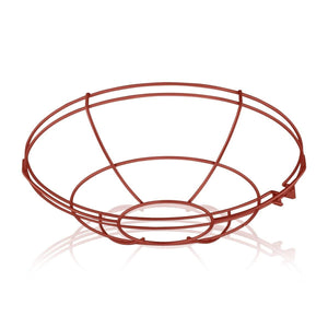 ECO-RLM Accessories 14'' Diameter Satin Red Wire Guard For 14'' Diameter Shades