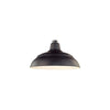 ECO-RLM Shade 14'' Satin Black Warehouse Shade