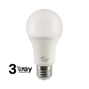 LED Light Bulbs 14W A19 Non-Dimmable 3 Way LED Bulb - 210 Degree Beam - E26 Base - 500lm / 1000lm / 1500lm