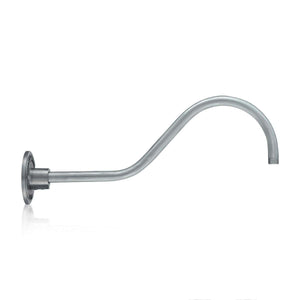 ECO-RLM Arms 21 1/2'' Galvanized Gooseneck Arm With Arm Height of 6 1/2''