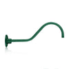 ECO-RLM Arms 21 1/2'' Satin Green Gooseneck Arm With Arm Height of 6 1/2''