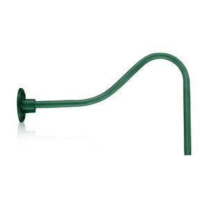 ECO-RLM Arms 23'' Satin Green Gooseneck Arm With Arm Height of 14''