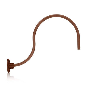 ECO-RLM Arms 24'' Copper Gooseneck Arm With Arm Height of 15''