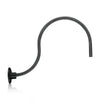 ECO-RLM Arms 24'' Satin Black Gooseneck Arm With Arm Height of 15''